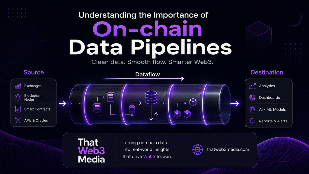 on-chain data pipelines